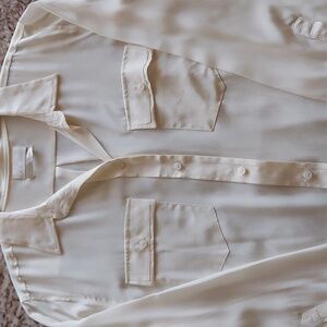 J. Crew Womens's Classic Silk Button-Down Shirt